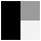 negro blanco gris