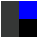 antracita negro azul