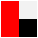 rojo negro blanco