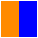 naranja azul