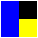 azul amarillo negro