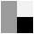 gris negro blanco