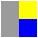 gris azul amarillo